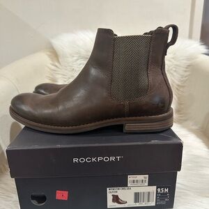 Rockport Wynstin Chelsea Boot - Dark Brown